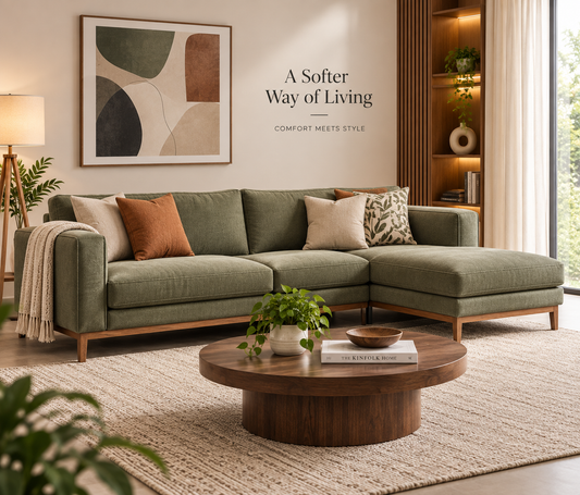 Upholstered Sofa Set for Luxury and Style