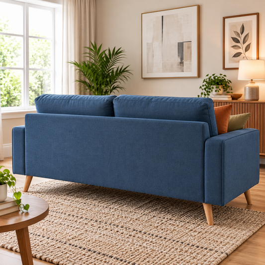 Orbicular Solid Wood Simplistic Coffee Table