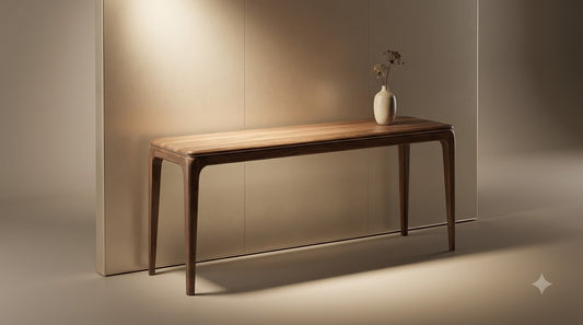 Solid Wood End Table