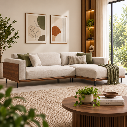 Upholstered Sofa Set for Luxury and Style
