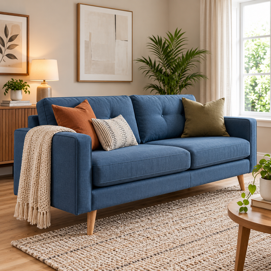 Orbicular Solid Wood Simplistic Coffee Table