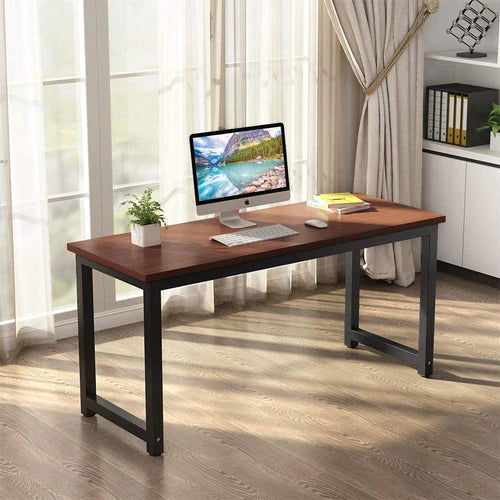 Vanshree White Wooden Study and Computer Table, Table for Home & Office, Multipurpose Table